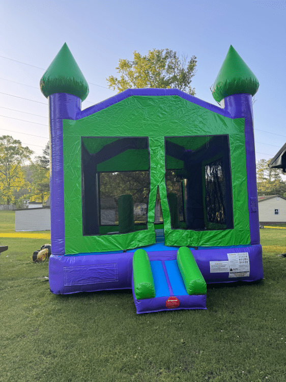 purple basic Bounce House 13x15