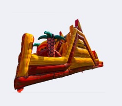 obstacle203 1748654054 40 ft Red Obstacle/dual slide