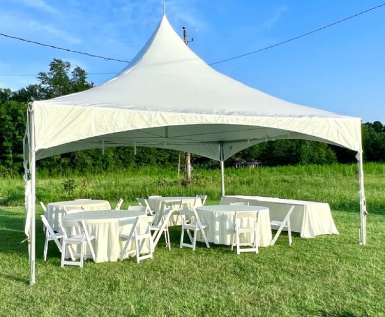 20x20 high peak tent
