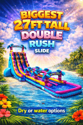 27 Ft Tall Double Rush