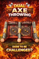 Dual Axe Trowing