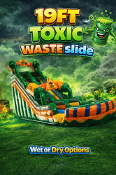 19ft Toxic Waste slide