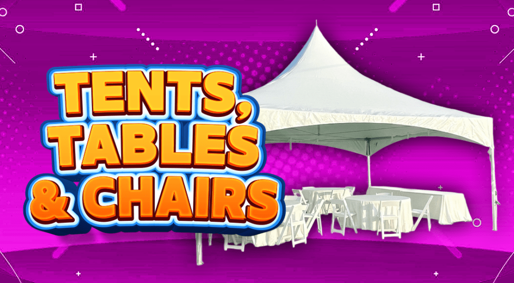 tents tables chairs JJK Home